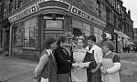 South Side News: Limited info regarding this story apart the fact that it was local shopkeepers complaints about drains? Of more interest, I am sure the old Bank in Pollokshields is now a tearoom and was the one featured in a well known advert on TV. 17th March 1983.