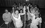 South Side News: Simshill Badminton Club Silver Jubilee at Kings Park Secondary. 18th March 1983.