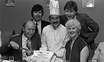 South Side News: 60th birthday of Lawrence Benson at the Grove Restaurant, Queens Park, Glasgow. 18th March 1983.