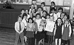 South Side News:Badminton winners at Croftfoot Primary School, Glasgow. 23rd March 1983.