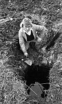 Barrhead News: Well uncovered by John Meikle at Springhill, Barrhead. 22nd March 1983.