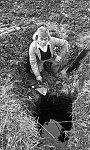 Barrhead News: Well uncovered by John Meikle at Springhill, Barrhead. 22nd March 1983.