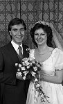 Barrhead News: Wedding of Donald McLeod and Rhona Trail at the Normandy Hotel, Renfrew. 1st April 1983.