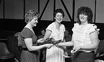 Barrhead News: Presentations to members of slimming club at Barrhead Hotel. 31st March 1983.
