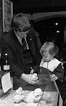 Paisley Gazette: Easter chicks at Watermill Hotel, Paisley.<br>4th April 1983.
