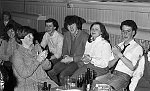 Barrhead News: Folk night at Glen Halls, Neilston. 8th April 1983.