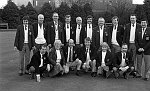 Barrhead News: Opening of green at Shank's Bowling Club. 9th April 1983.
