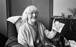 Barrhead News: Florence Wallace of Lowndes Street, Barrhead.4th April 1983.