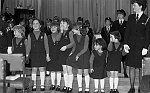 South Side News: New Cathcart Church, Girls Brigade display. 28th April 1983.