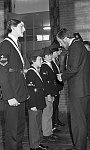South Side News: 118th Boys Brigade annual display and award presentation by Glasgow ex Provost Michael Kelly. 30th April 1983.