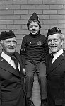 South Side News: Croftfoot Parish Church Boys Brigade, three generations. 6th May 1983.