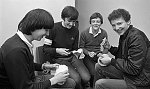 Barrhead News: Salvation Army Youth Club Coffee morning in Scout Hall. 7th May 1983.