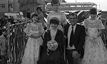 South Side News: Castlemilk Gala Queen and float procession with John Maxton. M.P. 7th May 1983.